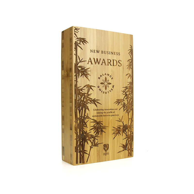 Large Bamboo Block Award