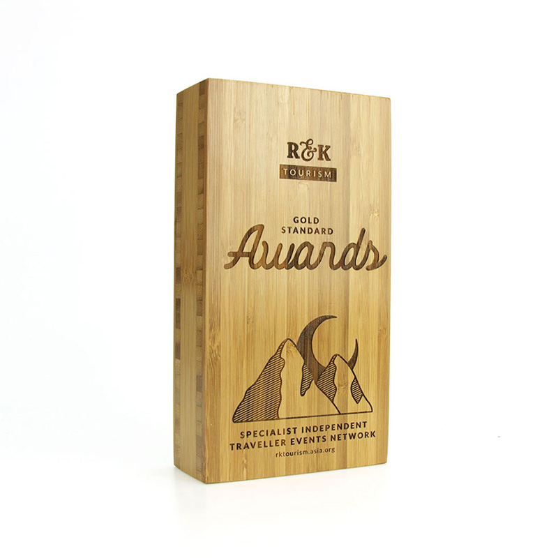 Bamboo Block Award - Small