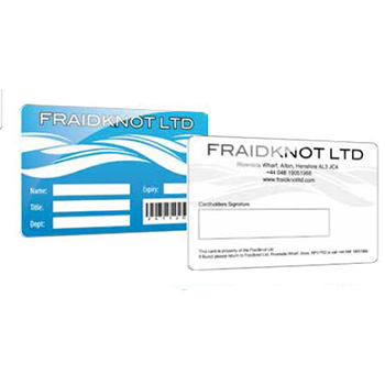 Single Sided Personalised ID Card