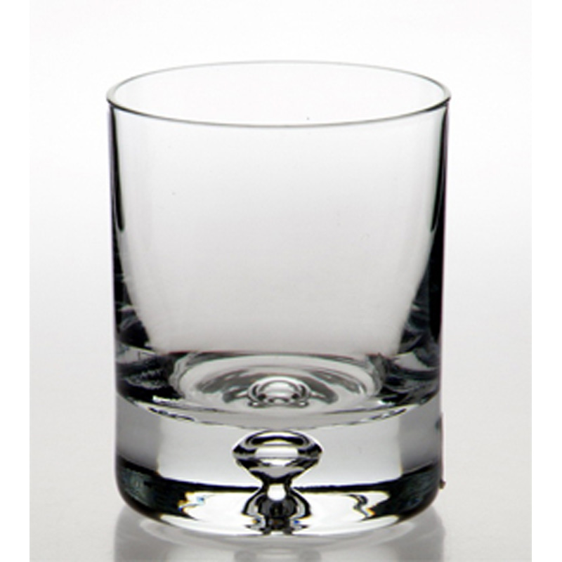 Bubble Base Whisky Glass - 8oz
