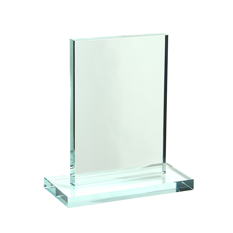 Large Jade Green Rectangular Trophy Award