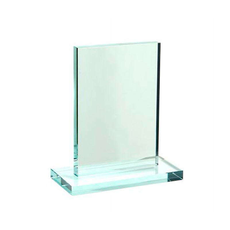 Small Jade Green Rectangular Trophy Award