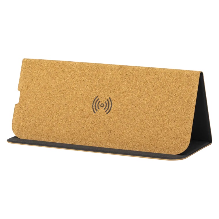 Cork Wireless Mouse Mat and Stand