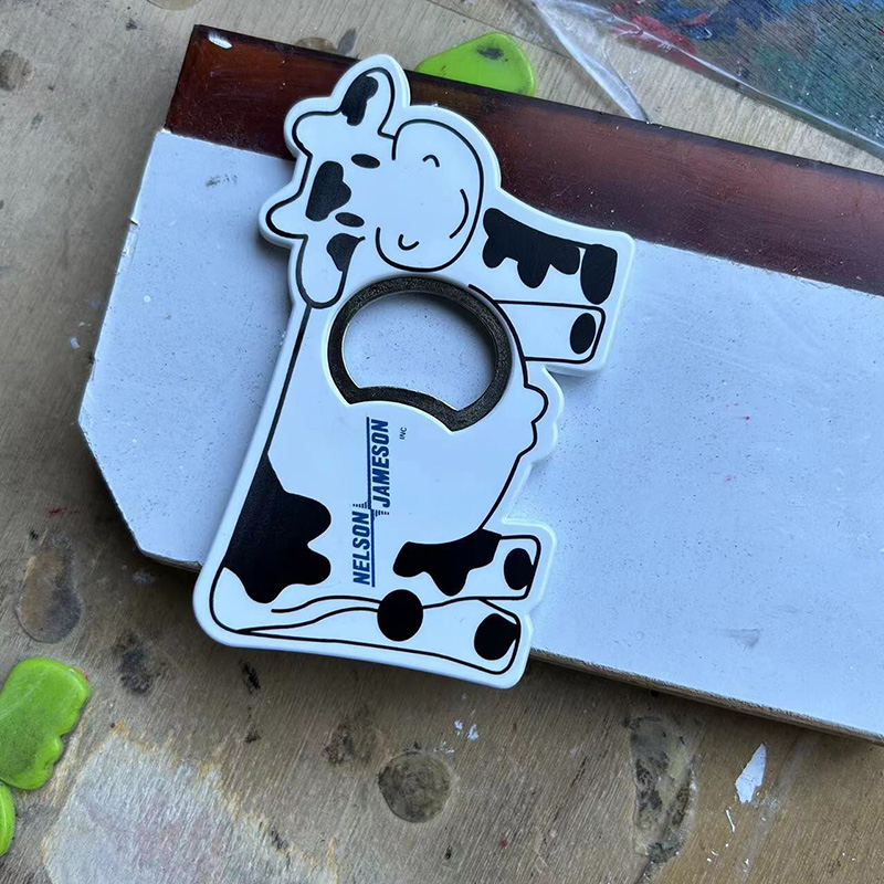 Bespoke Shape Cow Head Bottle Opener