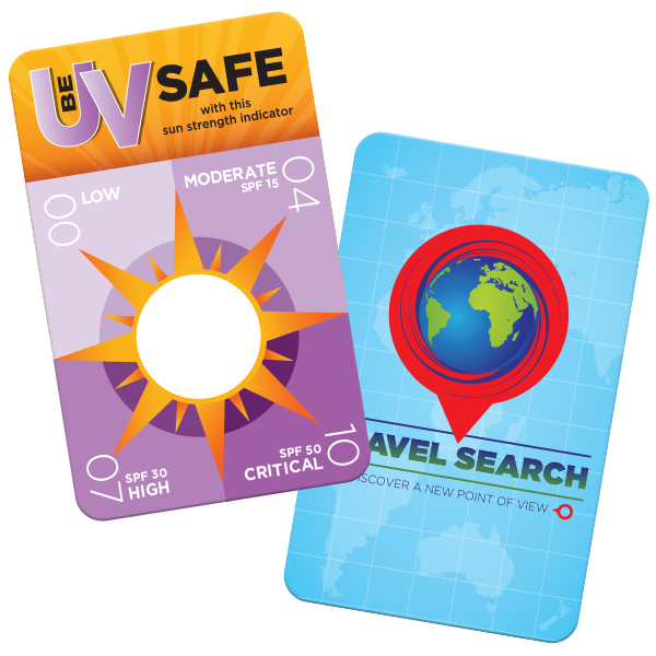 UV Strength Sun Gauge Card