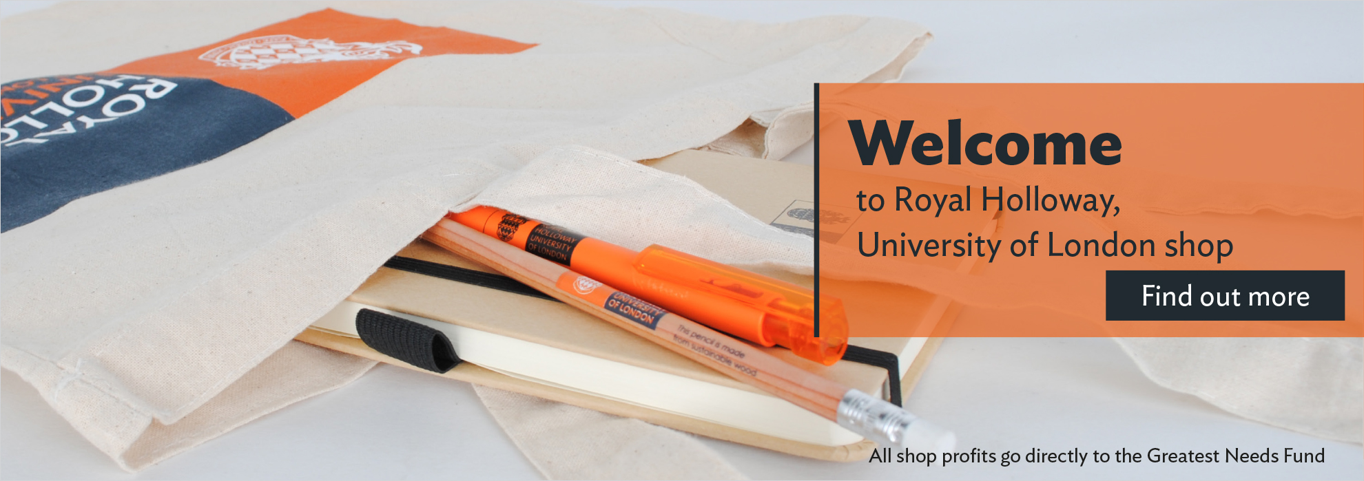 Welcome to Royal Holloway University online store for merchandise and gifts