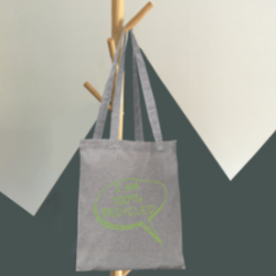 Branded Cotton Shopper Tote Bag