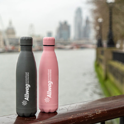 Branded reusable bottles