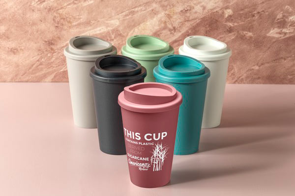 Sustainable reusable coffee cup 