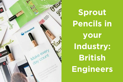 Why do British engineers use Sprout pencils?