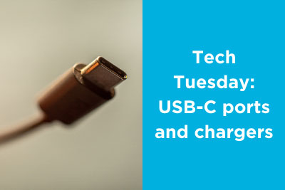 Tech Tuesday: USB C ports. What you need to know!