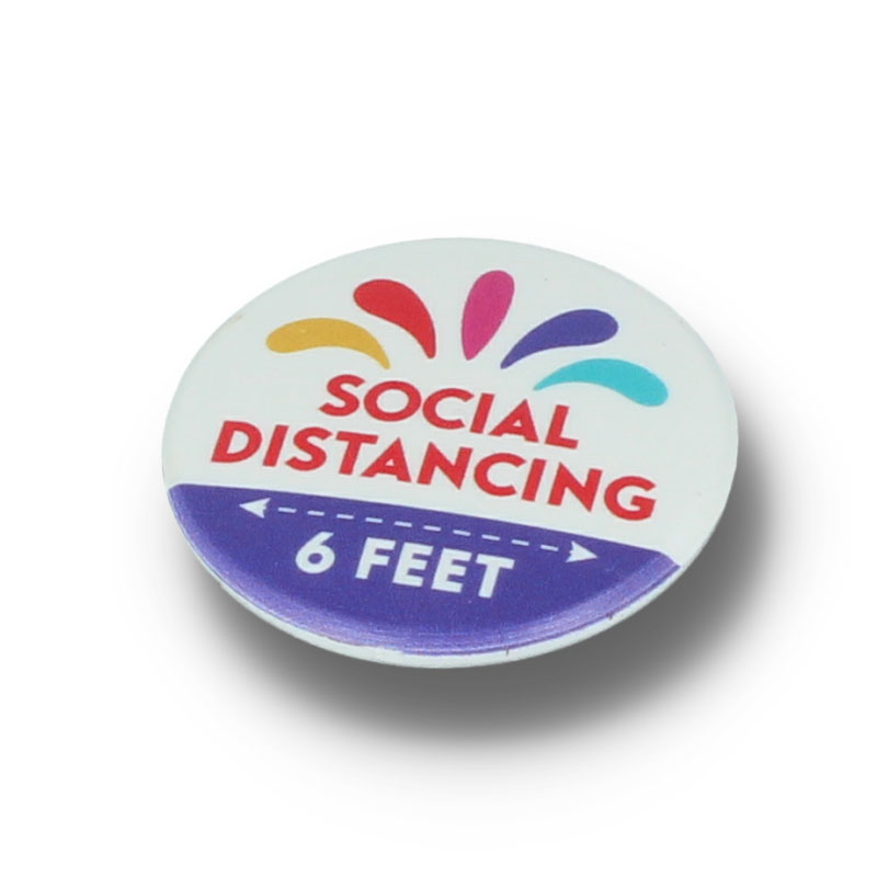 Social Distancing Badges