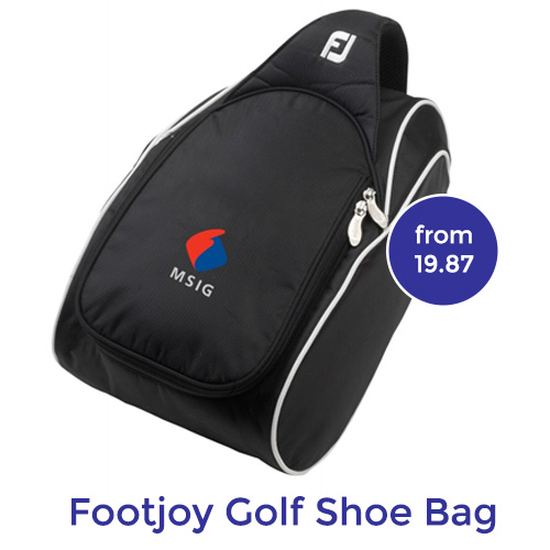 promotional golf shoe bag