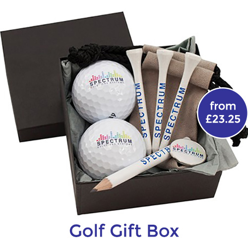 personalised promotional golf items