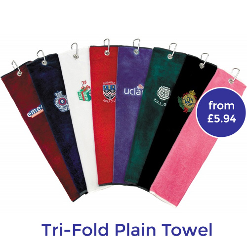 personalised golf towels