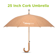 Branded cork umbrella