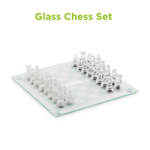 Branded Glass Chess Set