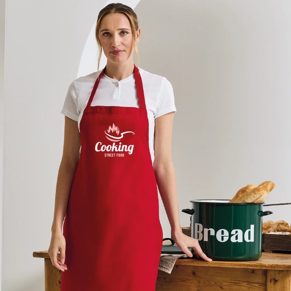 Premier organic cotton bib apron