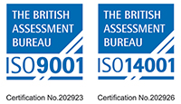 We are ISO accreditated