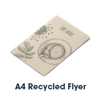 A4 Recycled Flyer