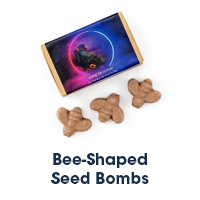 Branded Bee Seed Bombs for Promotional Giveaways