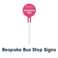 Bespoke Bus Stop Sign