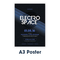 A3 poster for events 
