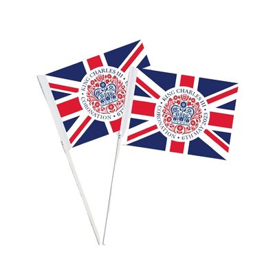 Branded Coronation Flags