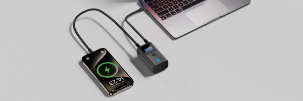 Corporate tech merchandise featured at events and conferences