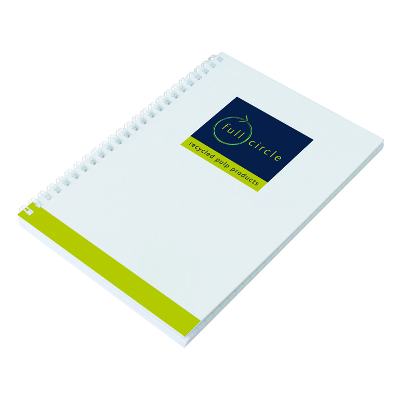 Enviro Smart White Cover Notepad A5 - 100 sheets