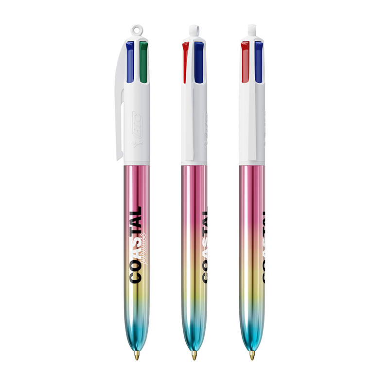 BIC 4 Colours Gradient Pen 