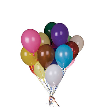 10 Inch Laserprinted Natural Rubber Balloons