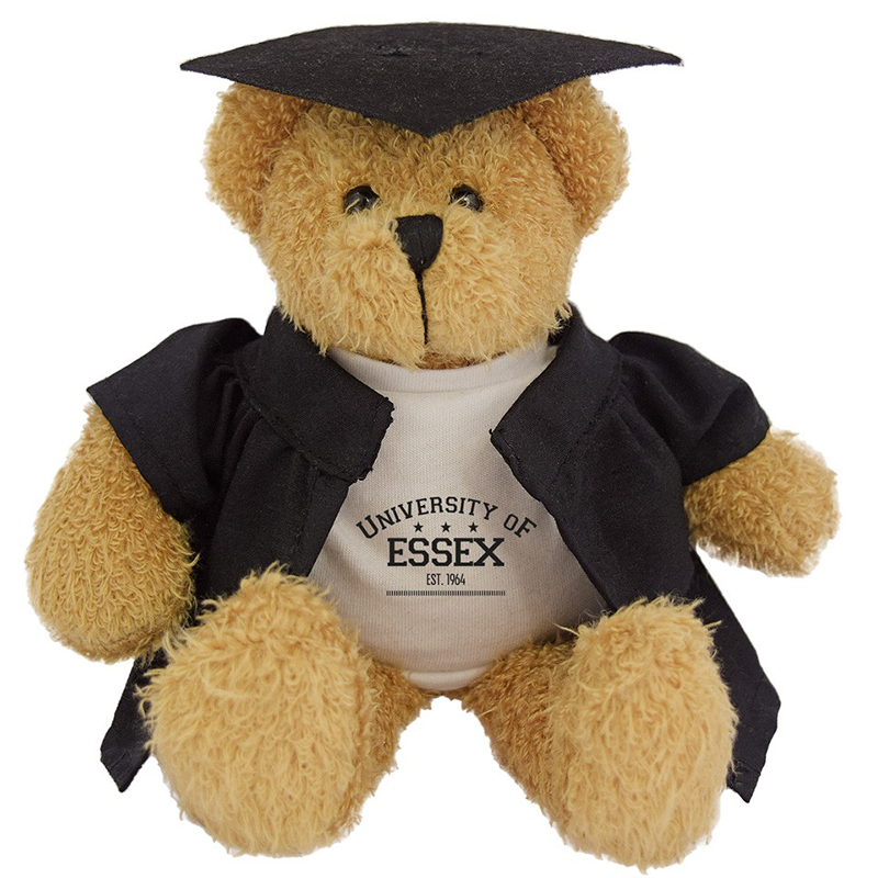 9inch Graduation Scraggy Bear with T-shirt