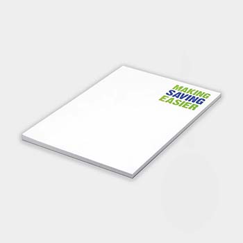 Green and Good A5 Conference Pad; - Recycled