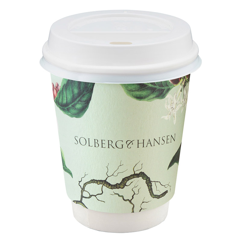 Green and Good Paper Cup 8oz - Recyclable