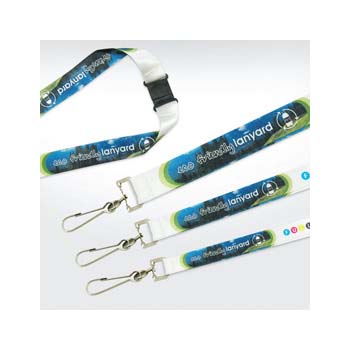 Green and Good Dye Sub Lanyard 10mm - Recycled PET