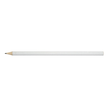 Bg White Pencil with Cut End 