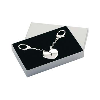 Joining Heart Keyring with Gift Box