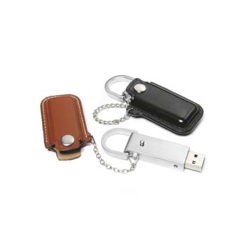 Leather Holster USB Flashdrive - 2GB