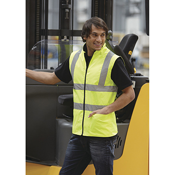 Yoko Hi-Vis Reversible Fleece Vest