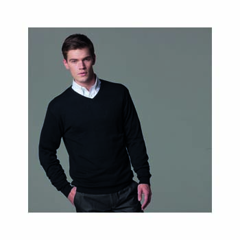 Kustom Kit Arundel Cotton Acrylic V Neck Sweater