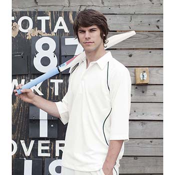 Finden & Hales Piped Coolplus® Cricket Shirt