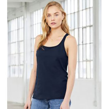 Bella Ladies Relaxed Jersey Tank Top