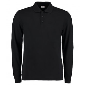 Kustom Kit Long Sleeve Poly/Cotton Piqué Polo Shirt
