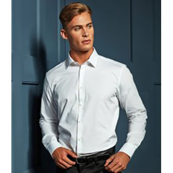 Premier Long Sleeve Stretch Fit Poplin Shirt