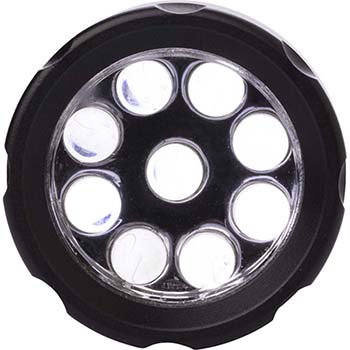 Aluminium Torch with Nine LEDs   