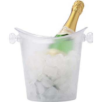 Frosted Plastic Cooler Ice Bucket