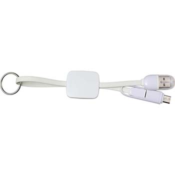 USB-C Charging Cable With Key Ring