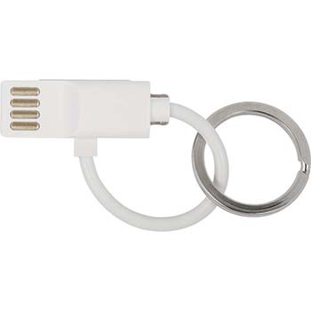 ABS USB Cable On Keyring