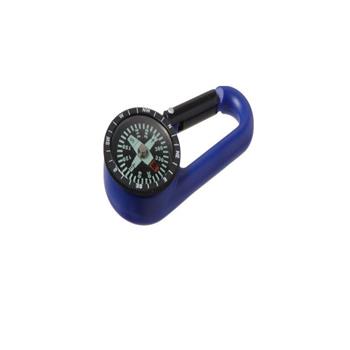 Plastic Compass With Plastic Carabineer